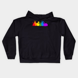 love is for everybunny Kids Hoodie